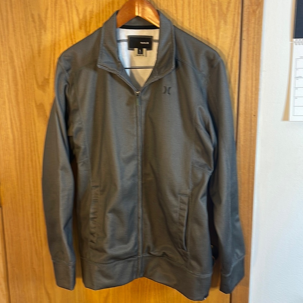 Hurley Buckle Mens Full Zip Jacket Size Large